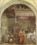 Andrea del Sarto Birth of the Virgin Germany oil painting artist